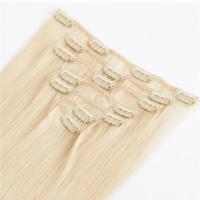 Clip in hair extension made in china brazilian human remy hair cuticle wholesale hair